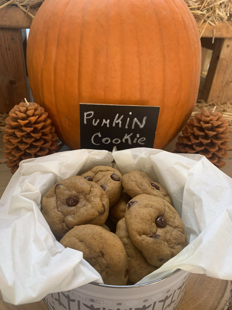 Chocolate Chip Cookies with Pumpkin Spice