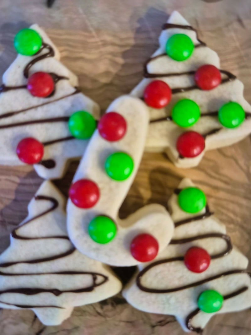 Santa Sugar Cookies