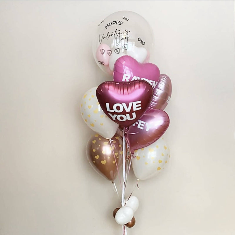 Pretty In Pinks Balloon Bouquet