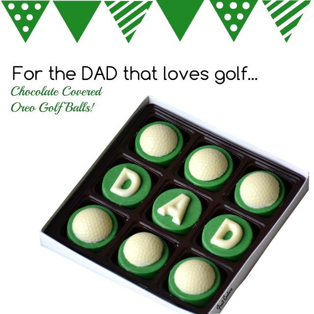 Fruit Basket - Chocolate Covered Golf Balls